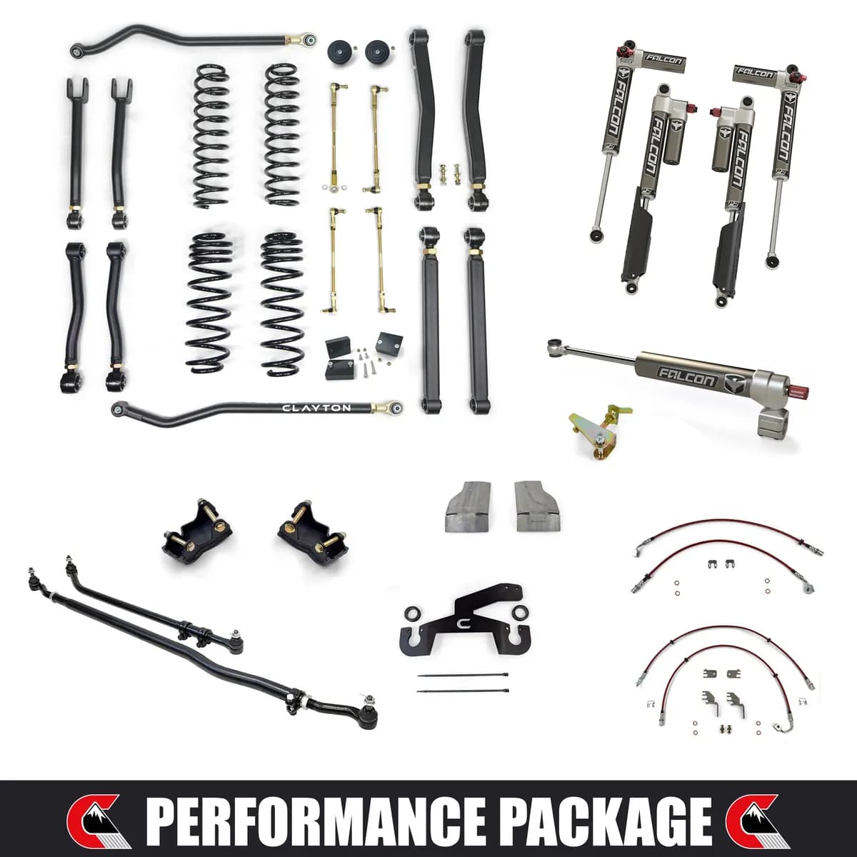 2.5" Overland+ JL *392* - Package