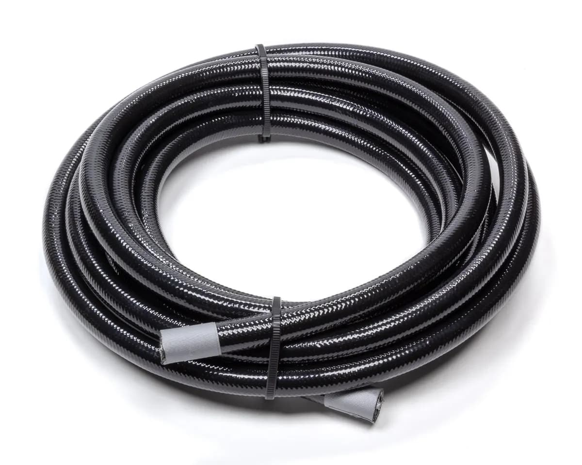 #8 Ptfe Hose w/ Black Cover 3 Feet