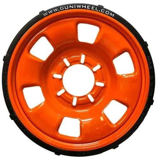 Guniwheel 80 Universal 8 Lug Pattern Wheels Orange