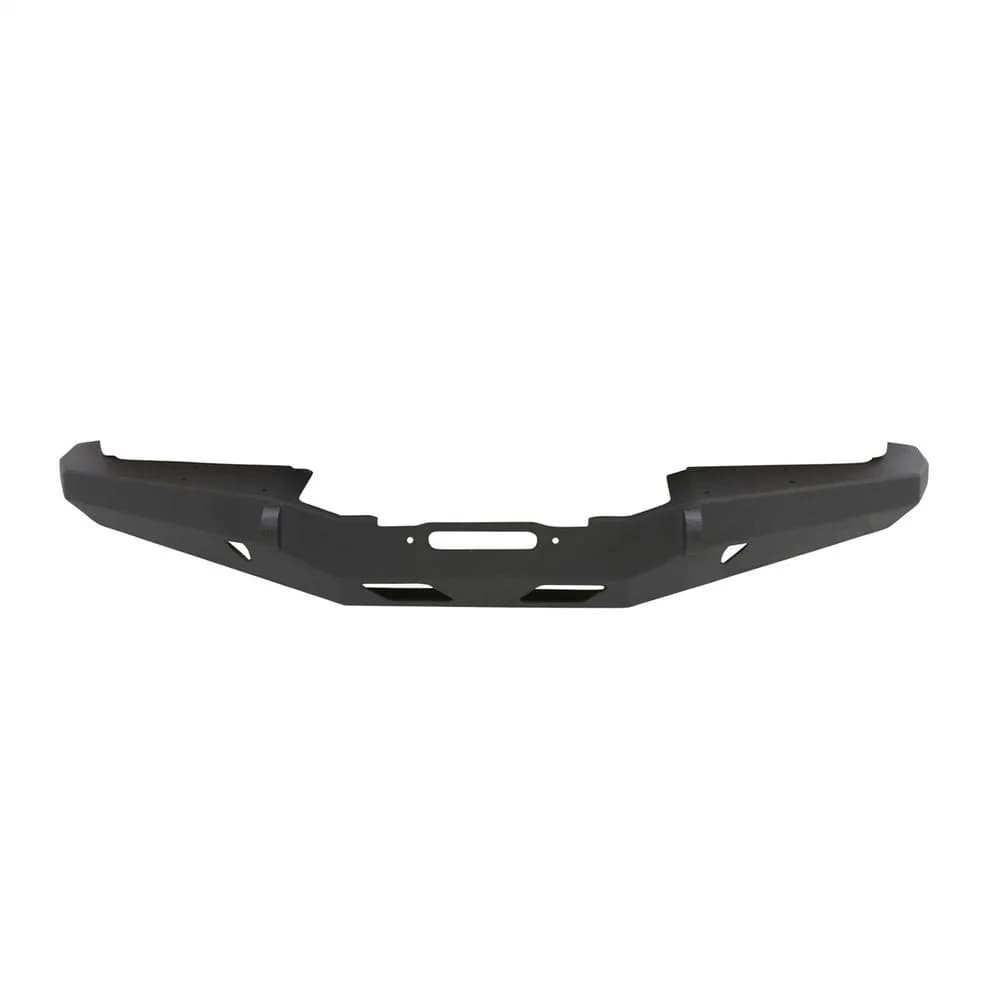 8401 Cherokee XJ 2/4 DR Xrc Rock Crawler Winch Front Bumper W/Dring Mounts; Black Textured