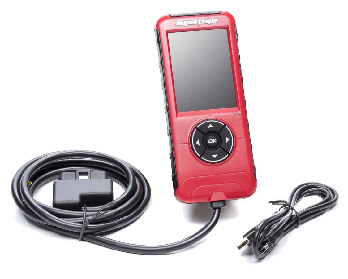Flashpaq F5 California Edition Ford (Gas 99-15 and 1999-2010 6.4L, 6.0l, 7.3L Diesel) GM (Gas 99-15 and Diesel 01-10 ) Dodge (Gas 98-14 and 1998.5-2012 6.7L, 5.9L Diesel)