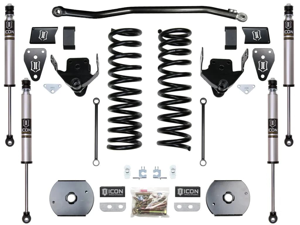ICON 2014-2026 Ram 2500 4WD, Diesel, OEM Air Spring Rear, 4.5" Lift, Stage 1 Suspension System