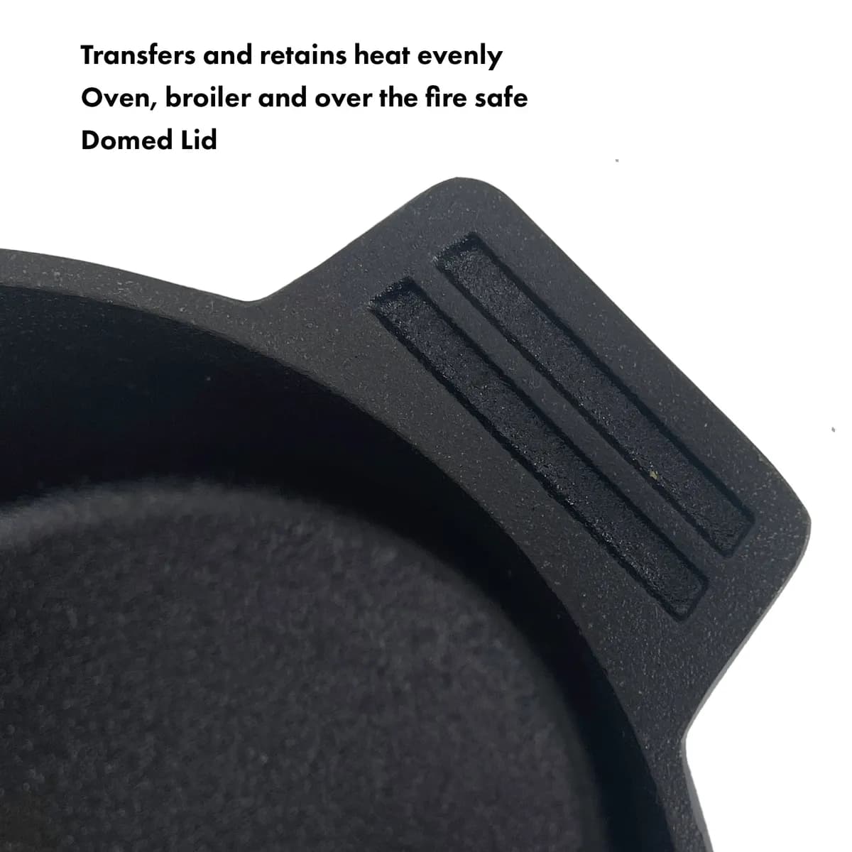 11-qt Cast Iron Oval Roaster with Lid