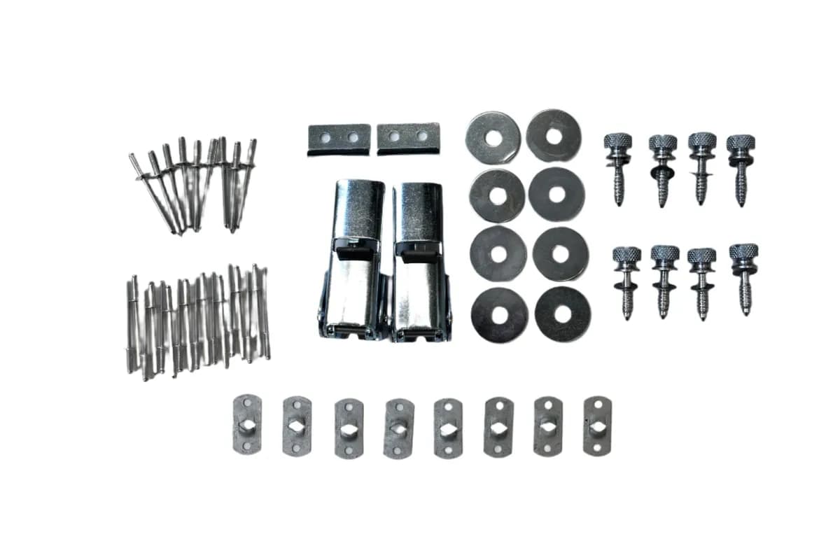 Kwick Kit II Premium Jeep Hardware for CJ & YJ Wrangler