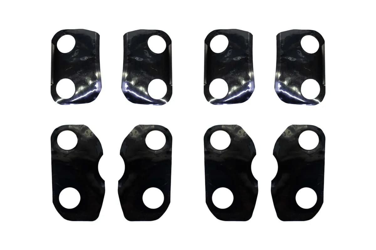 Kentrol Body Door Hinge Set for 2018-2027 Jeep Wrangler JL & Gladiator JT 80729