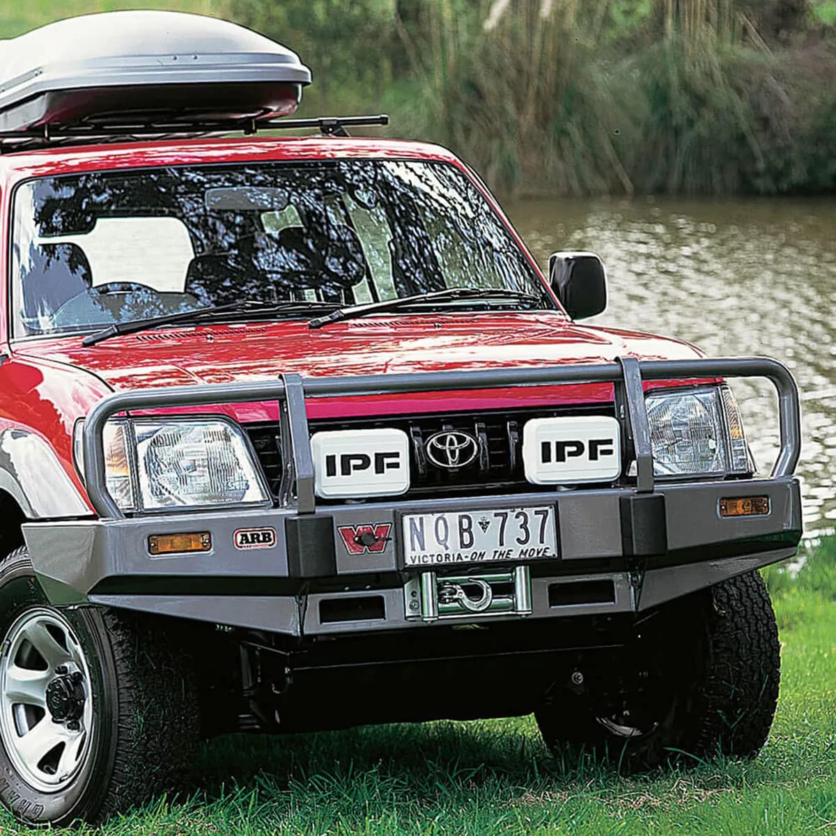 Wb Prado 90 W/Flr Arb Winch Bar