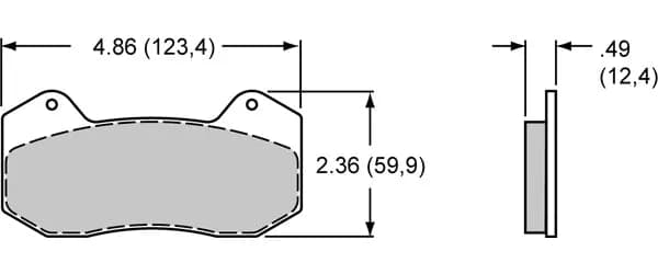 Wilwood CALIPERDP61.621.381.38.810 ROTOR