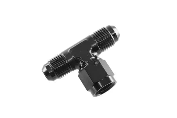 12an Tee With Female Adapter Swivel on Branch Black