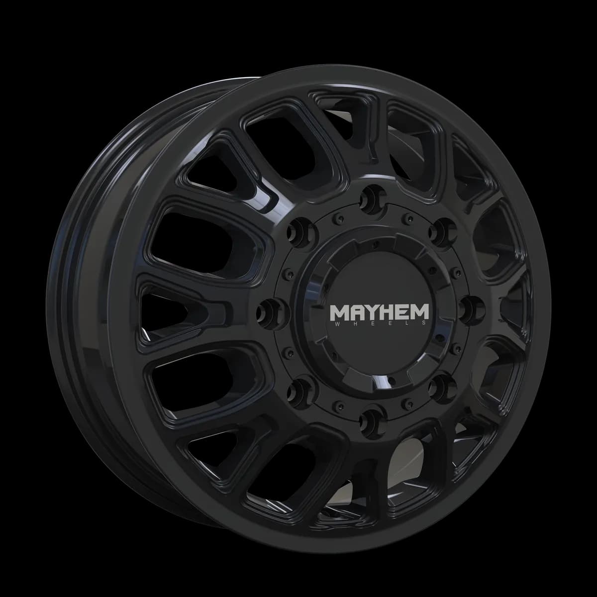 Cogent Dually (8107d) Gloss Black 17x6.5 8210 125mm 154.2mm