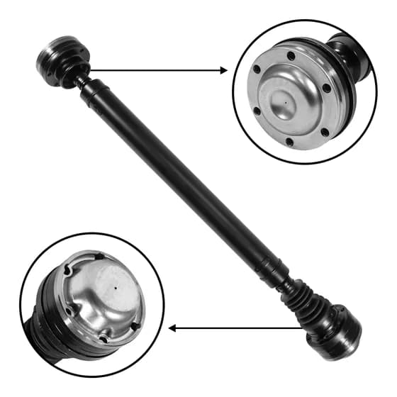 USA Standard Front Driveshaft Grand Cherokee Commander 19.25 Weld to Weld Grand Cherokee Command