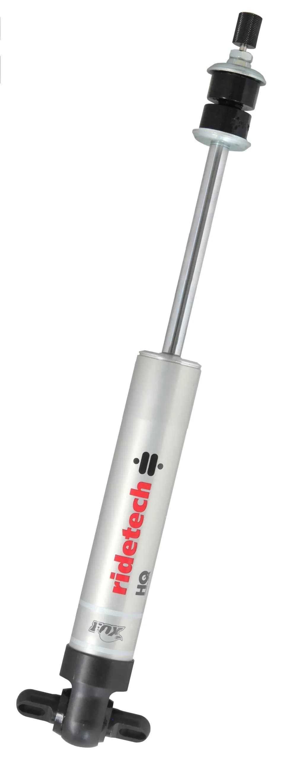 Rear HQ Shock Absorber W/ 6.65 Inch Stroke W/ Narrow T-Bar/Stud Mounting 1 Rebound Adjustable Shock 10.55 Inch X 17.2 Inch W/ A 13.75 -14.5 Inch Ride Height Ridetech