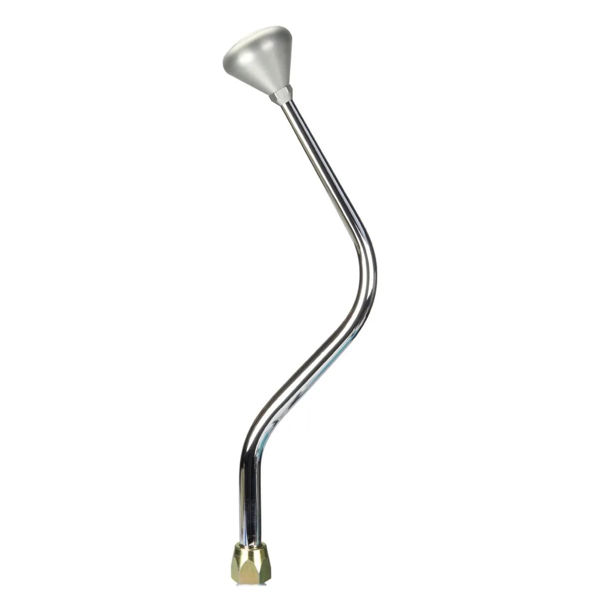 es Shifter gm 4l80 Chrome 16in Bench Bend Lever Mushroom Knob