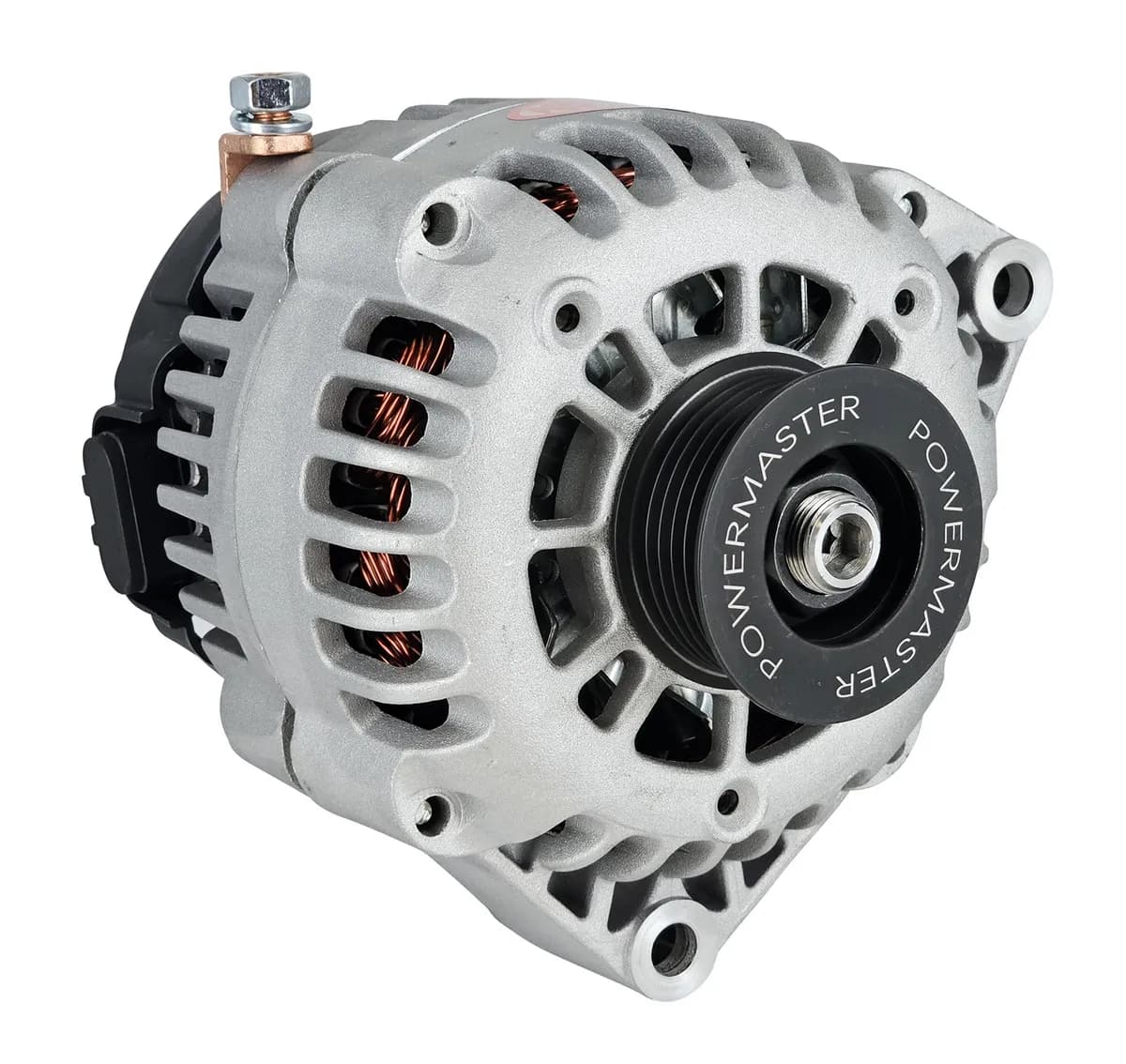 Alternator; AD230; Offset 2 in. Spools; 165 Amp; 100 Idle; Natural;