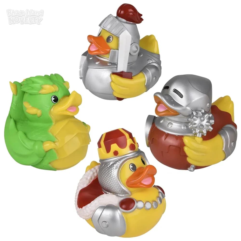Big Medieval Rubber Duckies 6\"