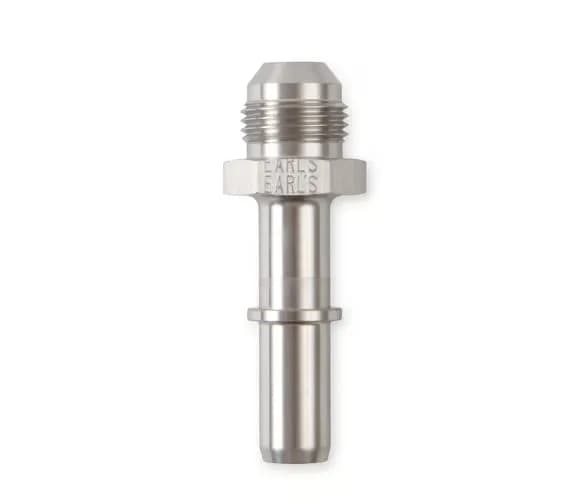 Earl's O.E. Fuel Line EFI Quick Connect 1/2" Tube to -8 AN Male - Stainless