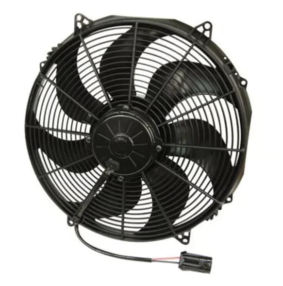 SPAL® 16.00" Electric Fan Puller Style Extreme Performance 1953CFM 10-blade paddle style blade