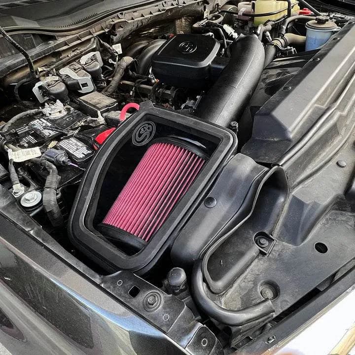 Cold Air Intake For 2020-2022 Ford F250/F350 7.3l Gas w/ Dry Extendable Filter