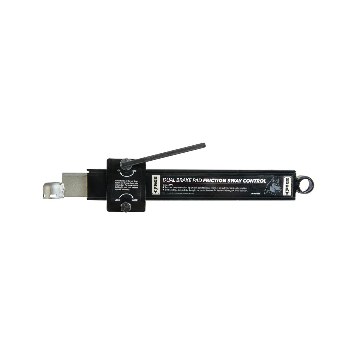 Husky Towing 37498 Left Hand With Side Bar/ handle/ Tongue Ball Plate/ Sway Control Ball/ Hardware