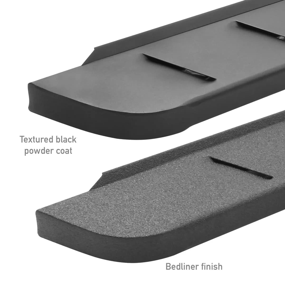 Go Rhino - 6345168720T - RB10 Running Boards With Mounting Brackets & 2 Pairs of Drop Steps Kit - Protective Bedliner Coating