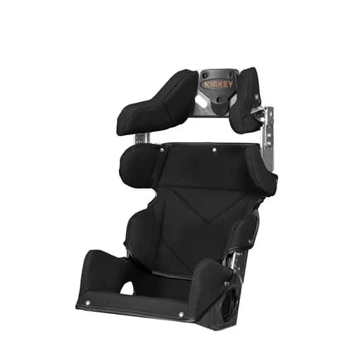 Kirkey Racing 35 Series Seat Kit - Child Adjustable Containment Seat with Black Cover