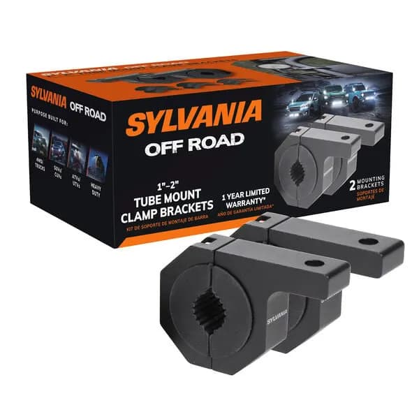 SYLVANIA Tube Mount Clamp Brackets - 1 to 2 Inch