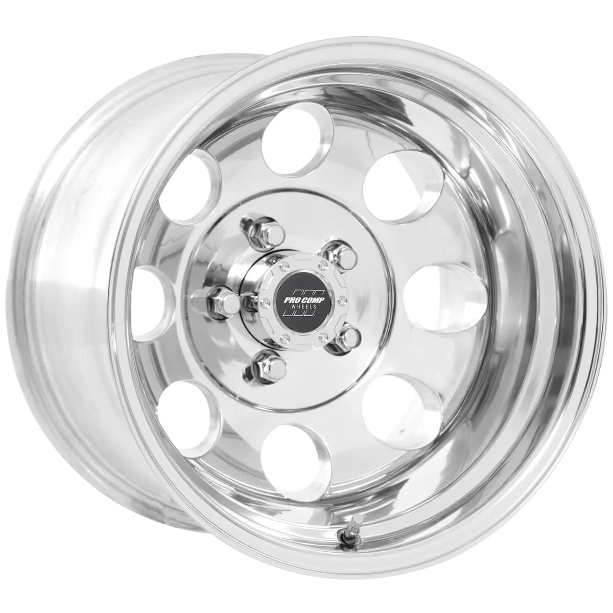 Pro Comp 1069-5865 Vintage Polished 15x8 5x4.5 3.75BS Offset -19mm Cap P/N 7327041
