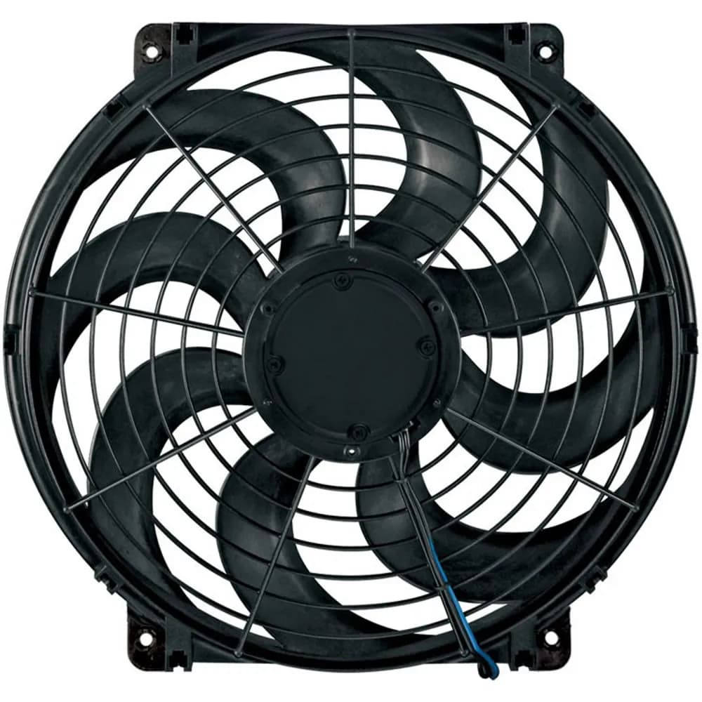Fan Electric 14in Single Pusher or Puller Sblade Universal W/O Controls