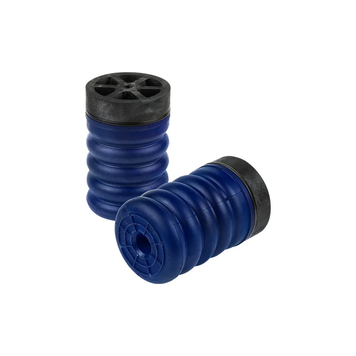 SumoSprings; Front Or Rear; Incl. Two 1 in. Spacers; For Fabricators And Custom Applications; One Piece Hollow Center; 1000 lbs. At 50 Percent Compression; Blue;