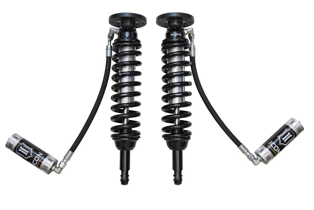 ICON 2009-2013 Ford F-150 2WD, 1.75-2.63” Lift, Front, V.S. 2.5 Series Coilover Kit, Remote Reservoir