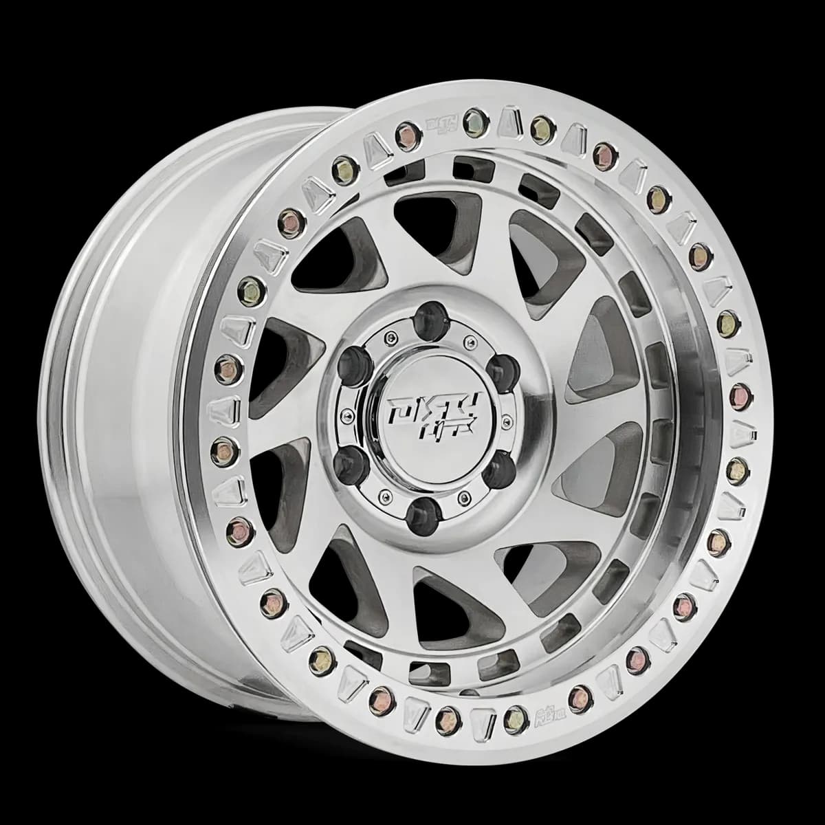 Dirty Life Race Wheels Enigma Race 9313 Machined 17X9 6-139.7 -38Mm 106Mm