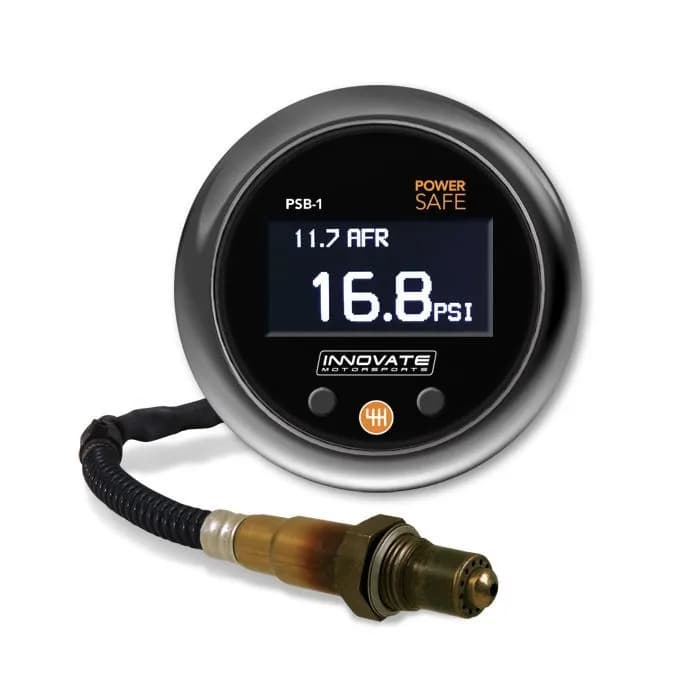 Innovate Motorsports 38920 PSB-1 PowerSafe Boost & Wideband O2 Gauge Kit