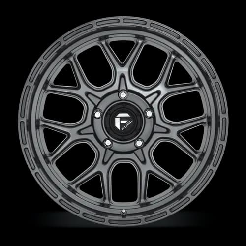 Aluminum Wheels 20X10 Tech D672 5 On 127 Matte Anthracite Gray 71.5 Bore -18 Offset Fuel Off Road Wheels