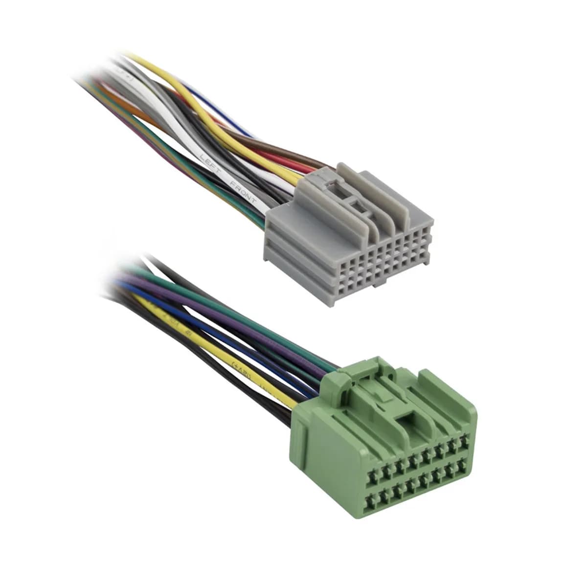 OEM Radio Harness; Plugs Into Factory Radio; Fully Terminated;