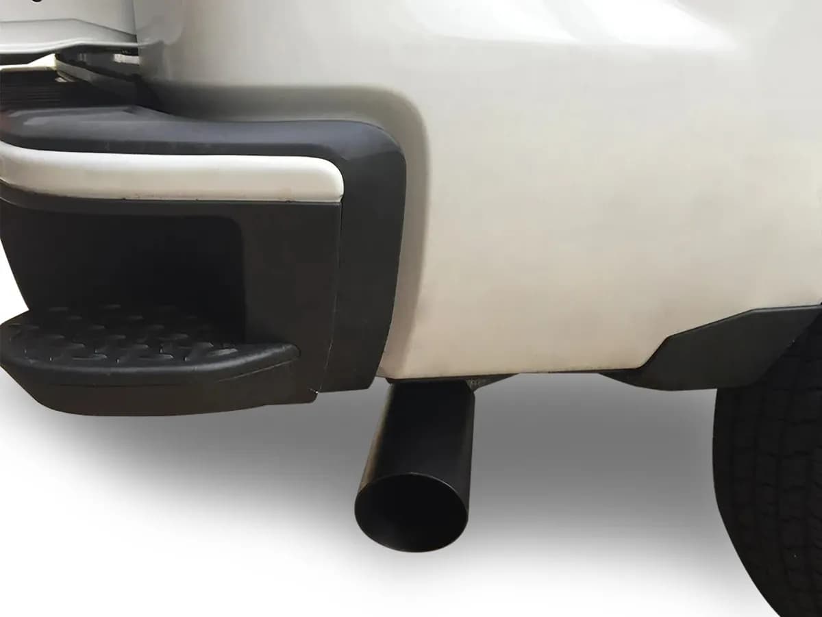 9924 F150/F250/F350/F450 Muffler Tip Single Wall Black