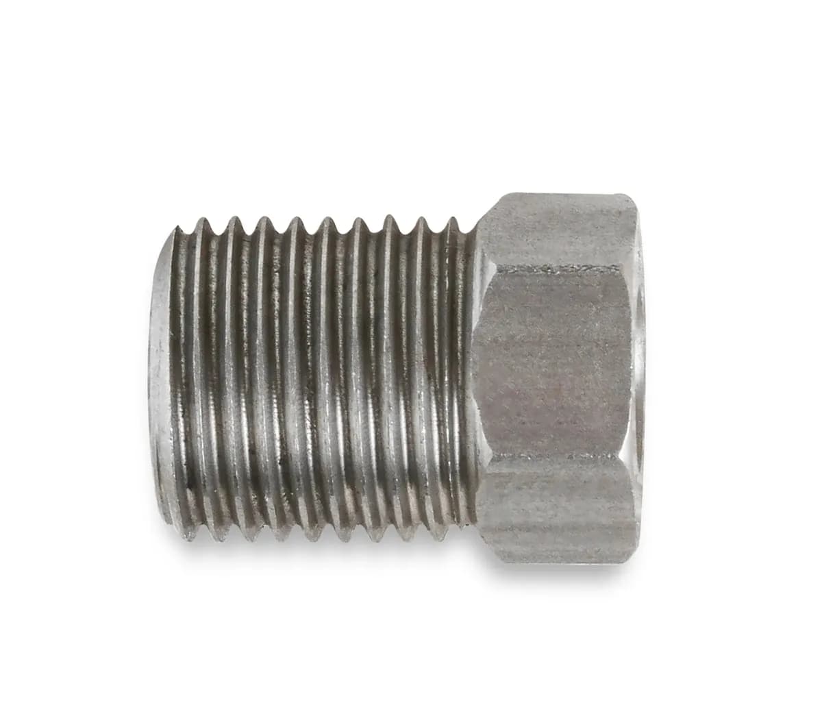 Earl's Hardline Tube Nut Stainless Steel - 7/16"-24 Inverted Flare for 3/16" Tubing - Package of 5 pieces