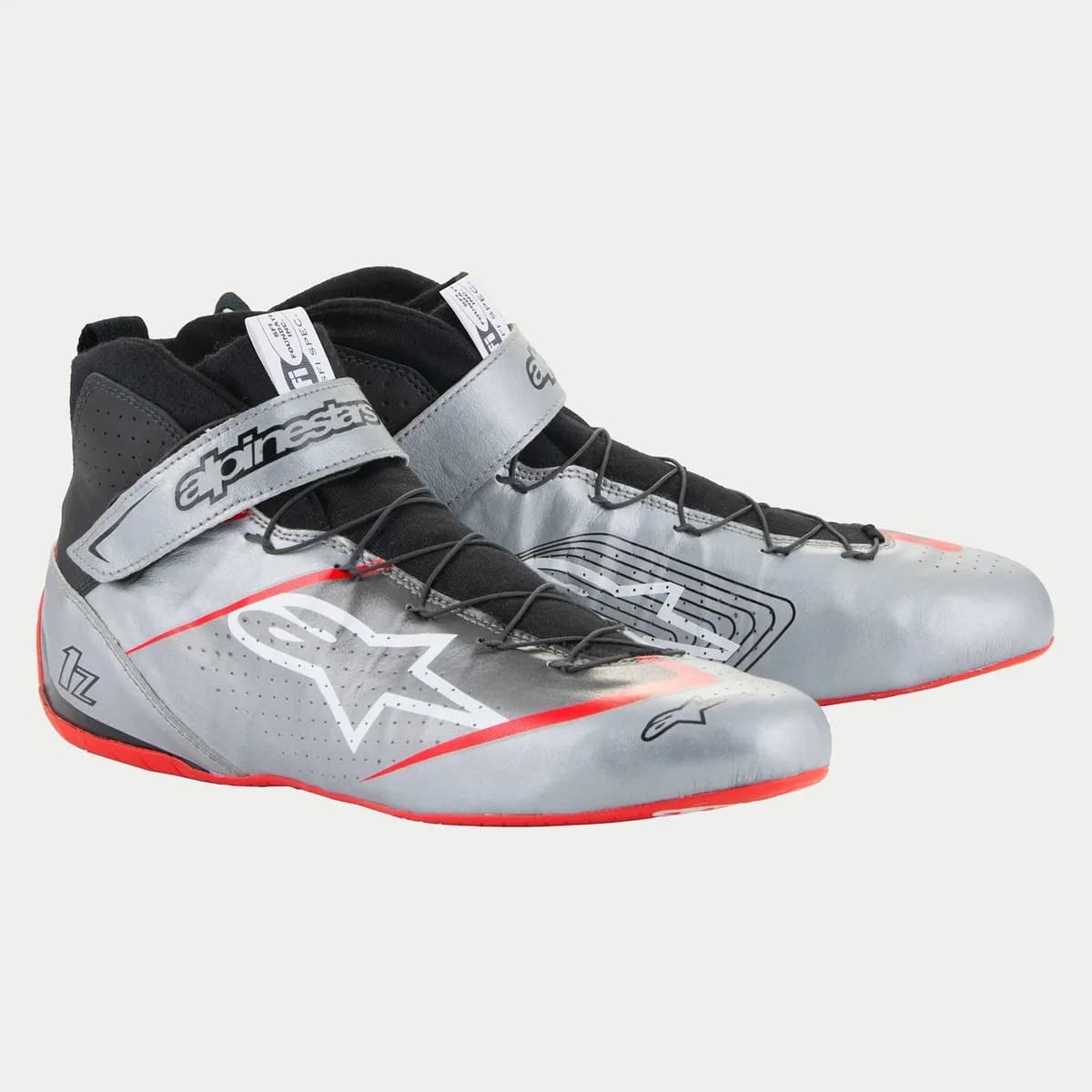 Shoe Tech-1Z V3 Silver / Red Size 13