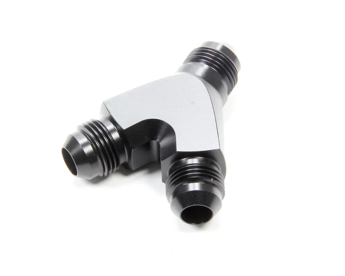 Vibrant Performance - 10808 - Y Adapter Fitting; Size: -8AN x dual -8AN