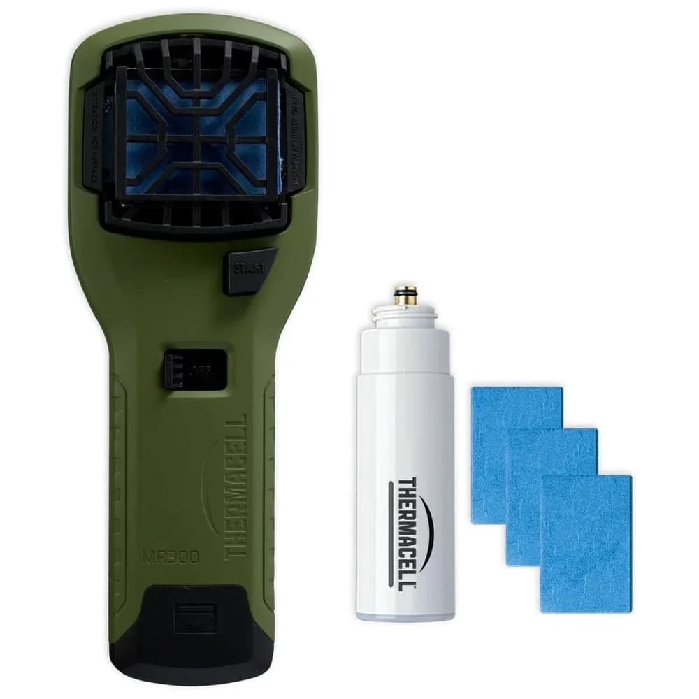 Thermacell Mr300 Portable Mosquito Repeller Olive Green