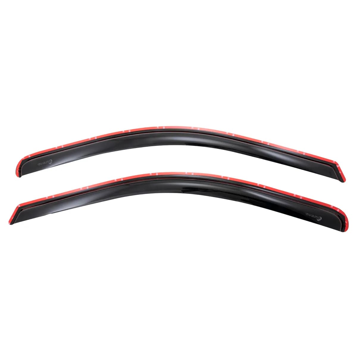Tfx Inchannel Wndw Vents Smoke 2pc