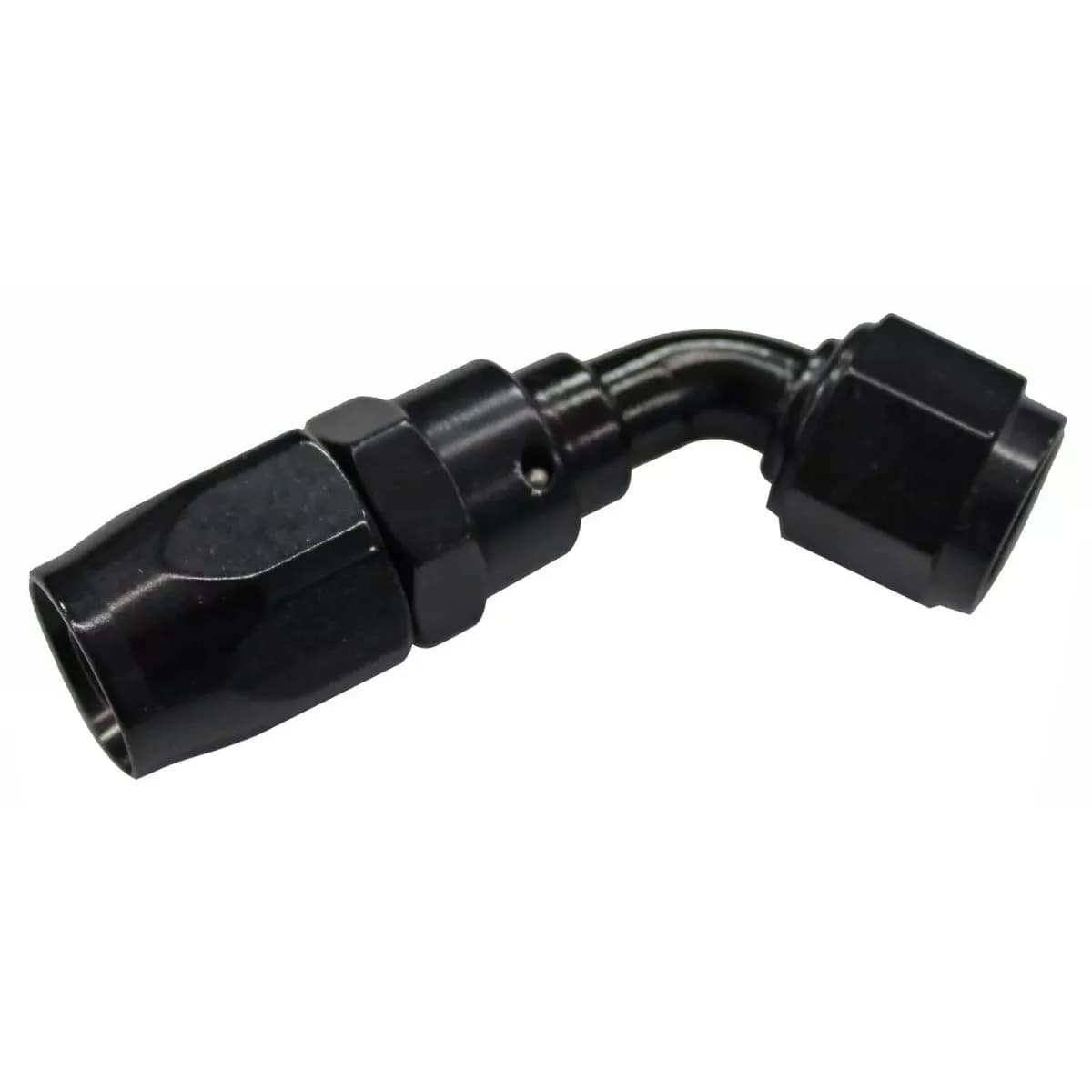 #6 x 60 Power Flow Hose End Black