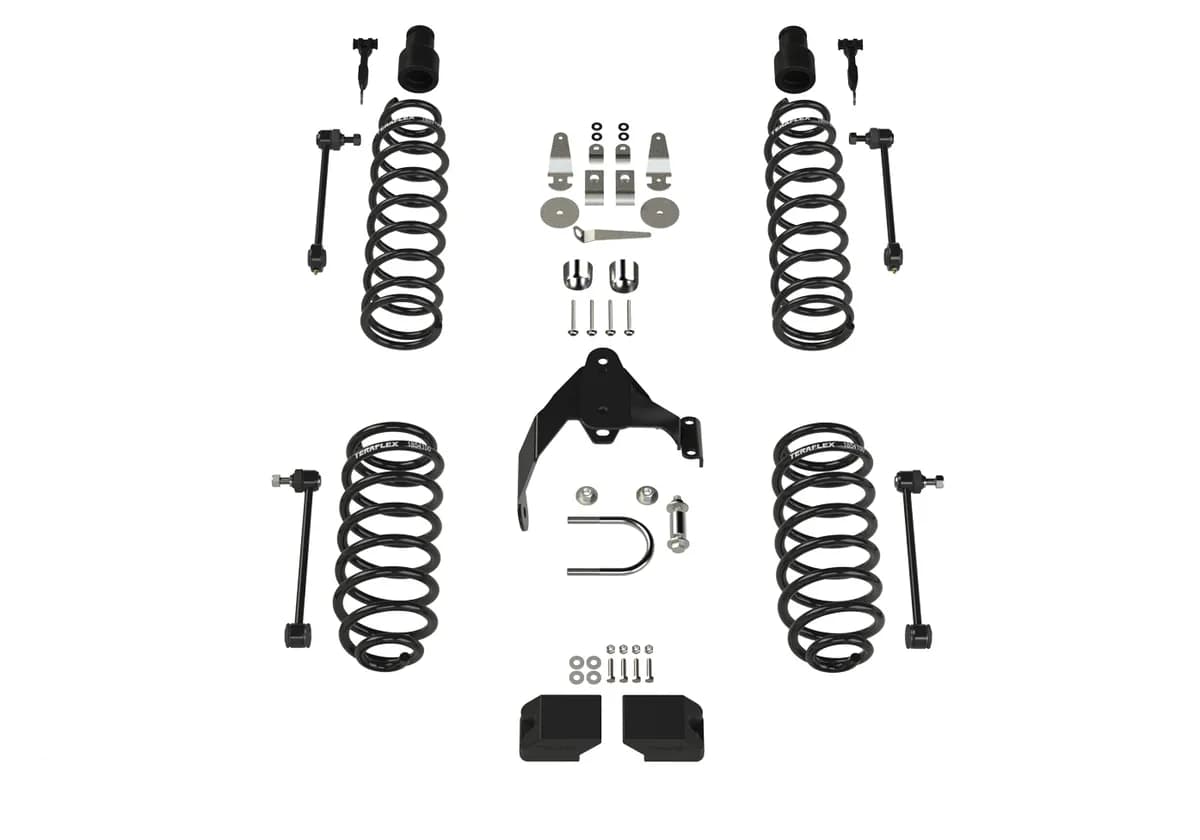 Teraflex 3in Coild Spring Base Lift Kit & 9550 VSS Twin-Tube Shocks - JK 2DR