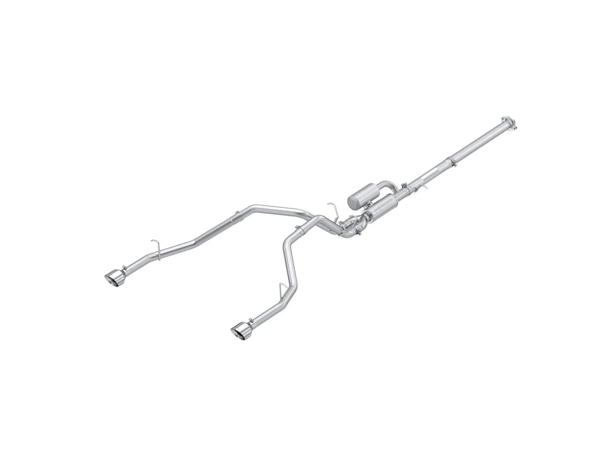 2025-Up Ram 1500 3.0L SST SO Armor Pro 3 inch Cat-back 2.5 Inch Dual Split Rear Exhaust with Polished Tips MBRP