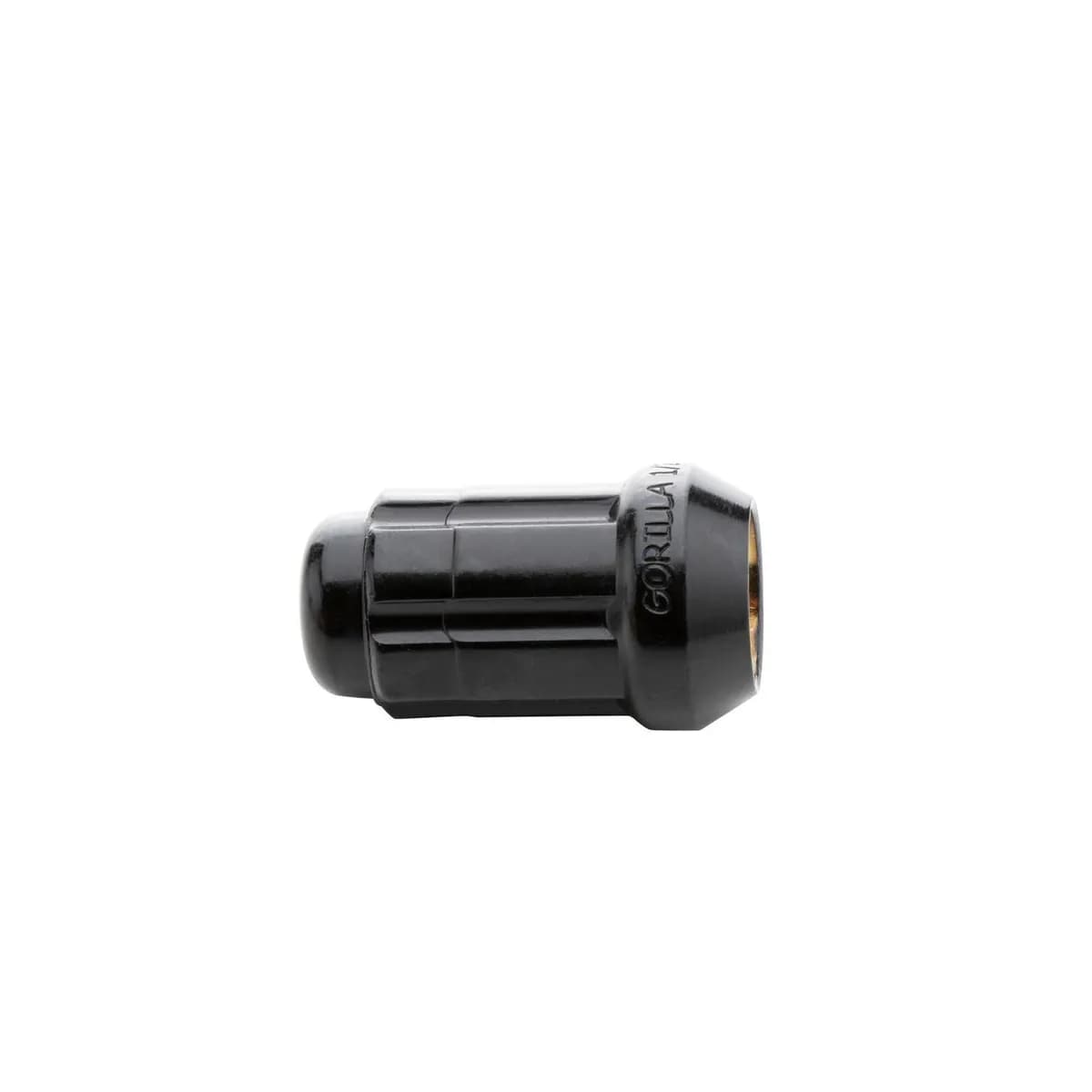 Small Diam Spline Acorn Lug Nuts 3/4&13/16 Key 12x1.25 Black 20qty K5CS-12125BGR