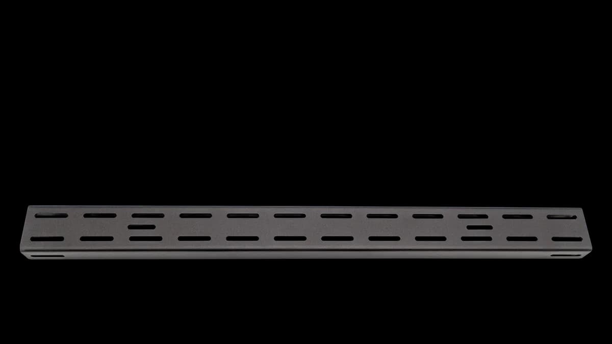 Universal Overland Rack Cross Bars; Textured Black Powder Coat; For use w/PN[TK-6126];