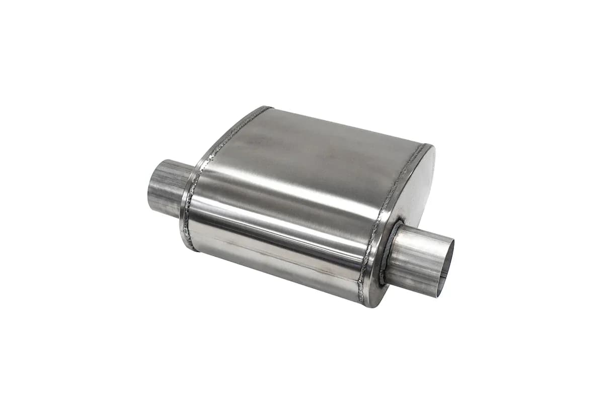 Custom Pro Series 3.0 in O/O (Same Side) Mufflers For v8 Muscle