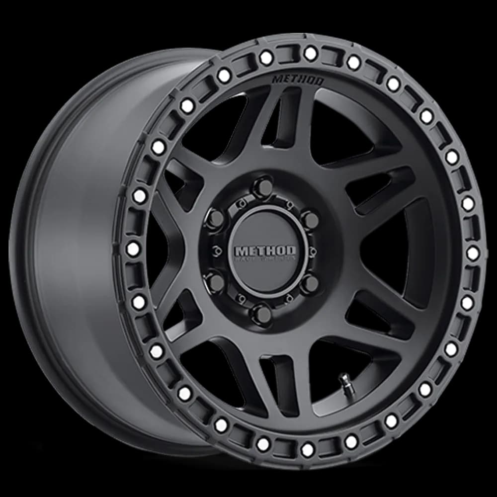 Aluminum Wheels 17x8.5 MR312 Bolt Pattern 5 On 150 Offset 0 Lip Size 0.98 Matte Black MB Method