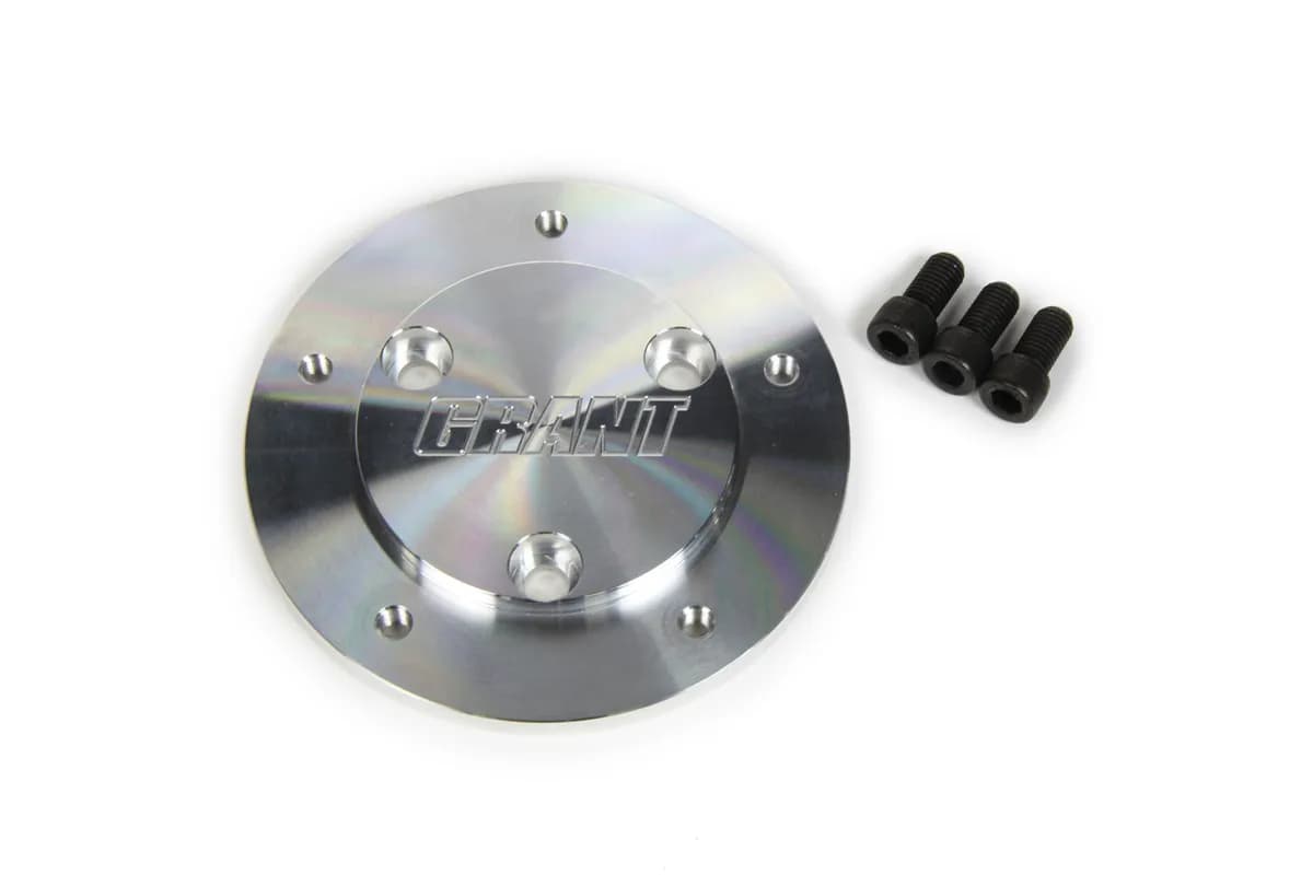 Quick Release Hub Adapter; Adapts Grant 5-Bolt Wheels To 3-Bolt Racing Quick Release;