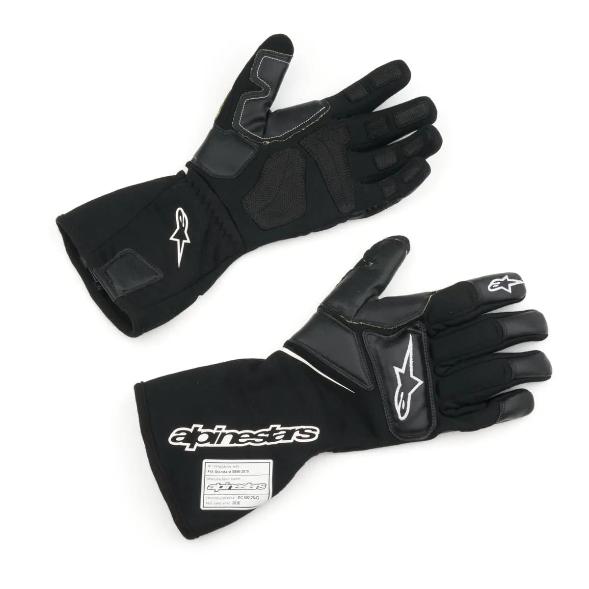 Glove Tech-M V2 Black Small FIA