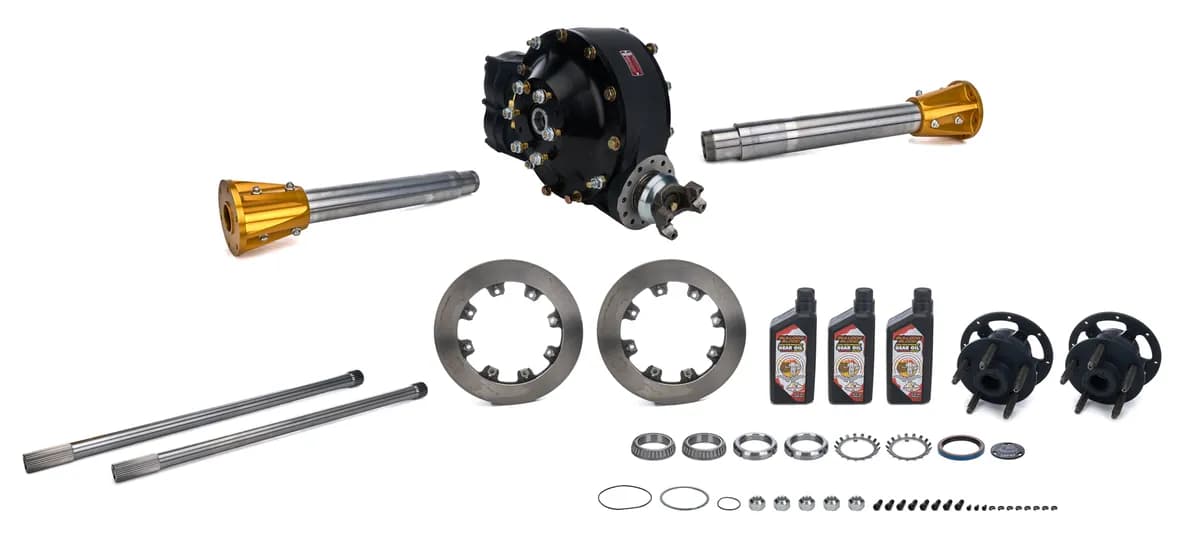 EZ 4.86 Mod Rear w/GN Tubes Blt Hubs & Rotors