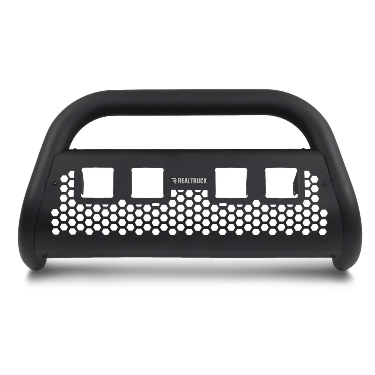 Go Rhino 55644T -RC2 LR BullBar W/Mounting Brackets & Four 3 Light Openings-BLK